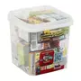 Klein Grande boîte de rangement garnie de boîtes d'aliments factices avec des marques connues et en langue française - KLEIN - 7210