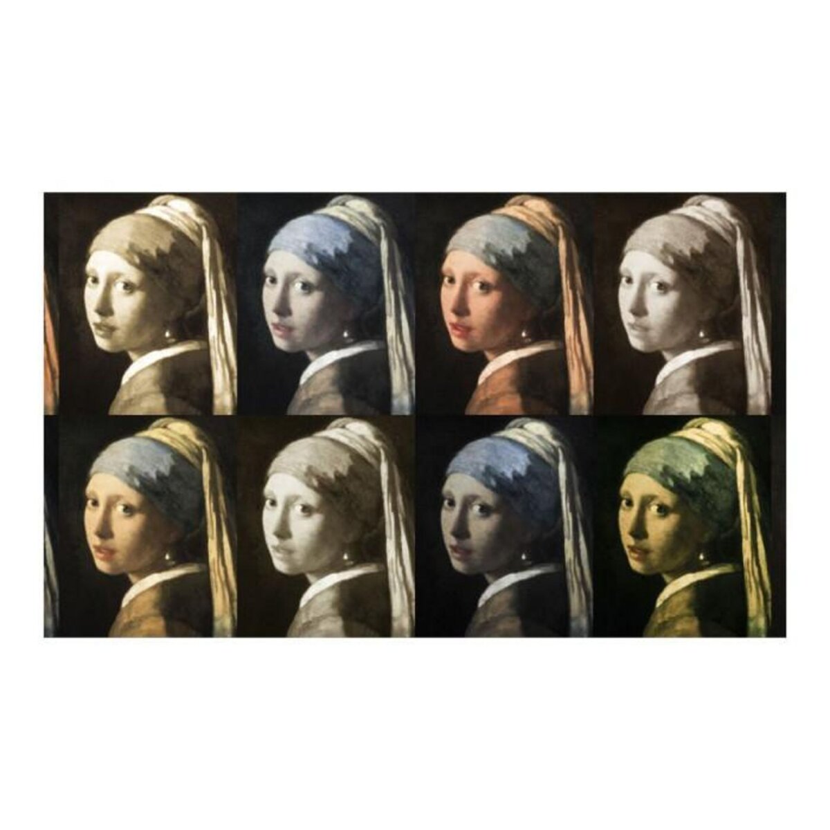 Paris Prix Papier Peint  Girl with a Pearl Earring Pop Art II  450x270cm