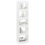 Voir la diapositive 5 : VIDAXL Bibliotheque/Separateur de piece Blanc brillant 40x30x166 cm