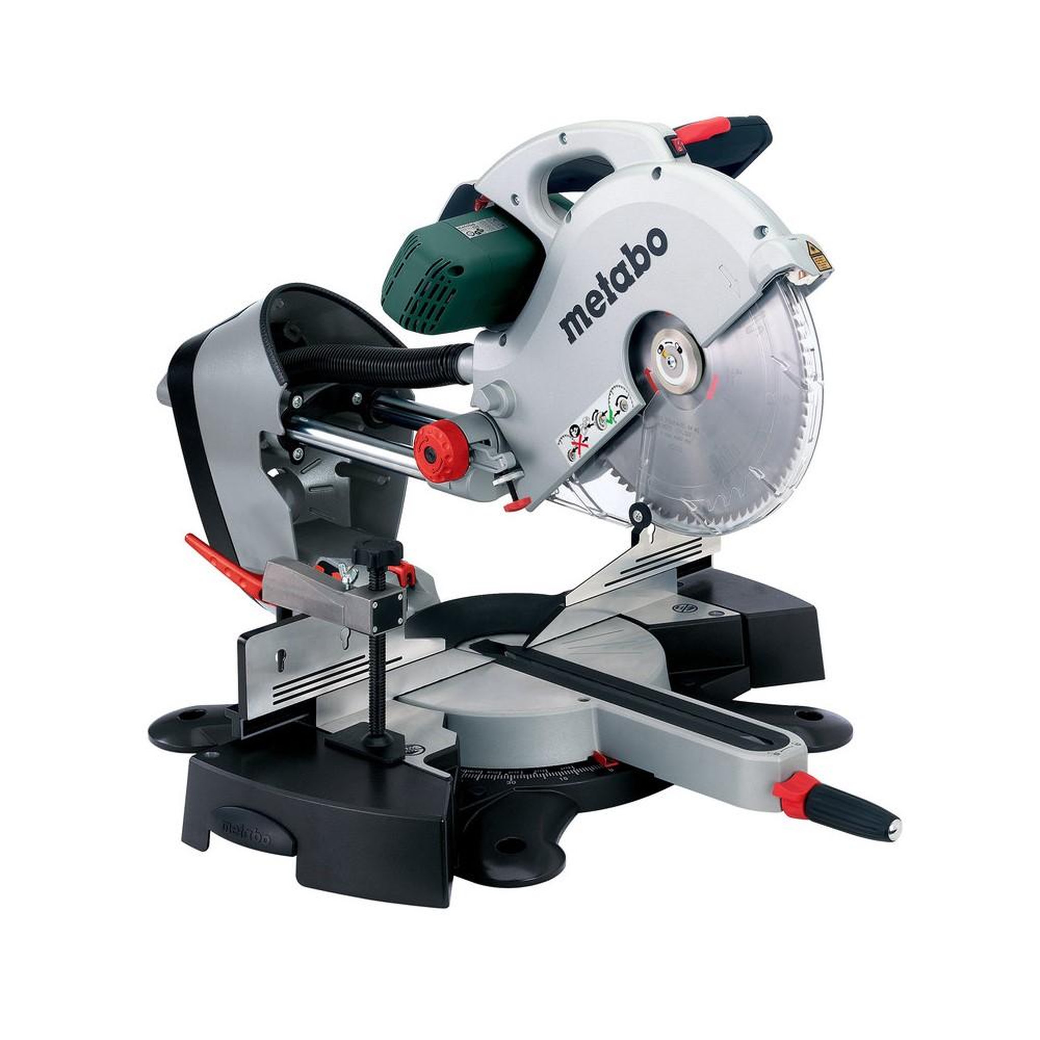 METABO SAS Scie à onglets radiale kgs 315 plus - coupe : l. 320 mm, p. 120 mm