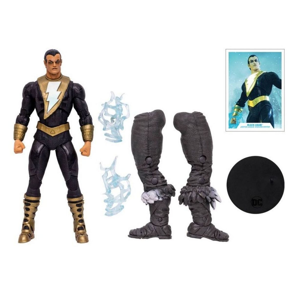 McFarlane Figurine Black Adam Justice League Endless Winter McFarlane 18cm