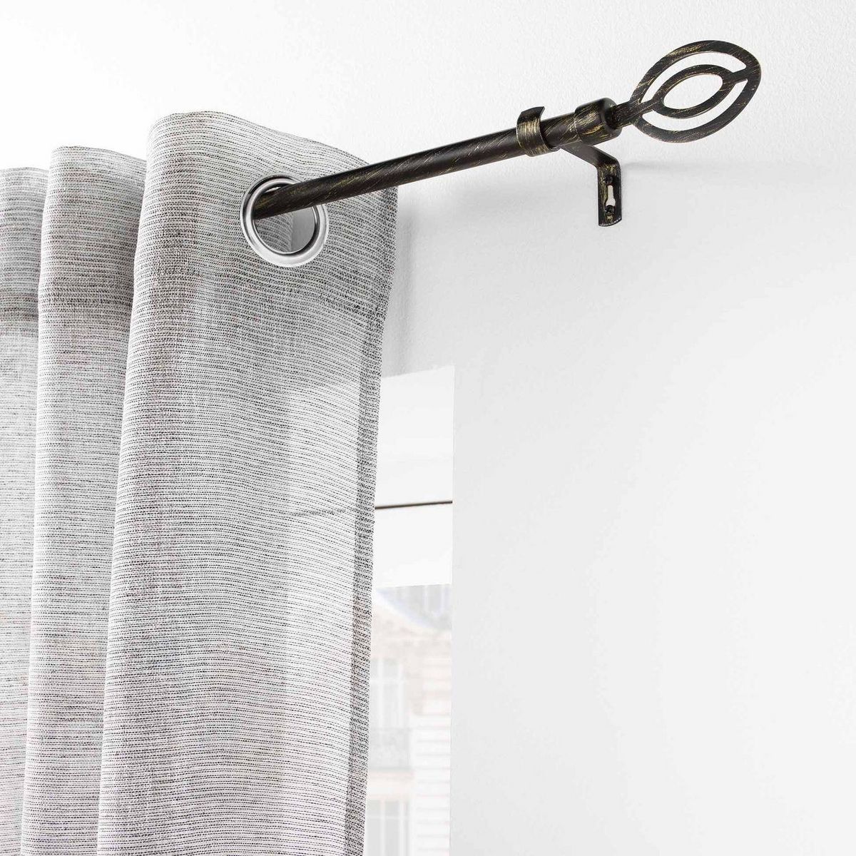 Douceur d'Intérieur Kit de tringle à rideaux extensible Ama