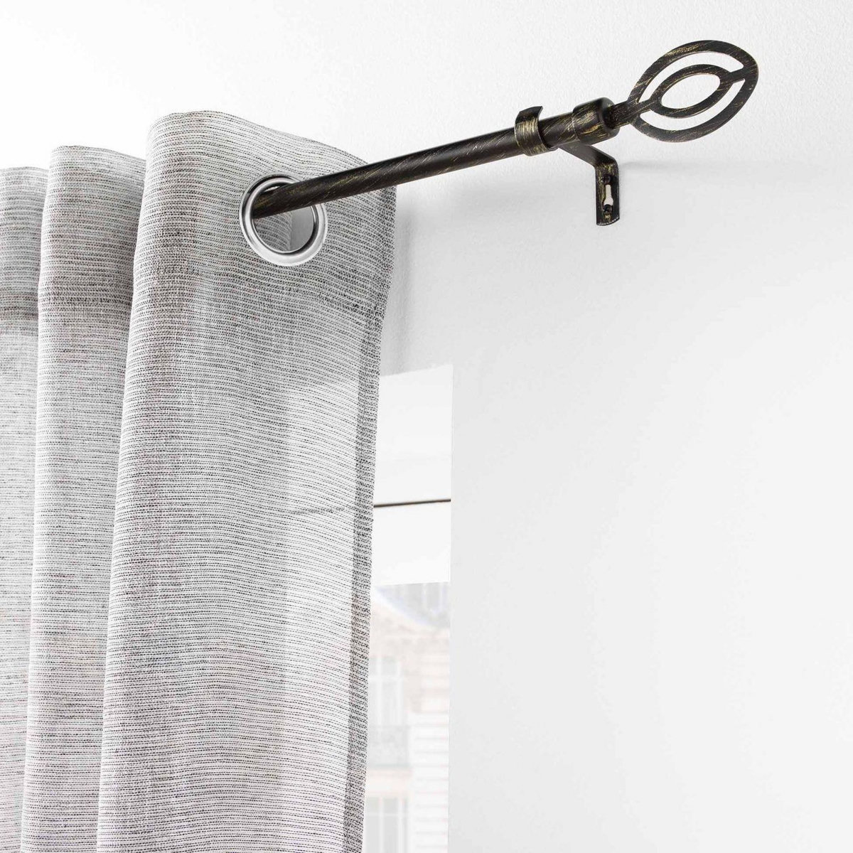 Douceur d'Intérieur Kit de tringle à rideaux extensible Ama