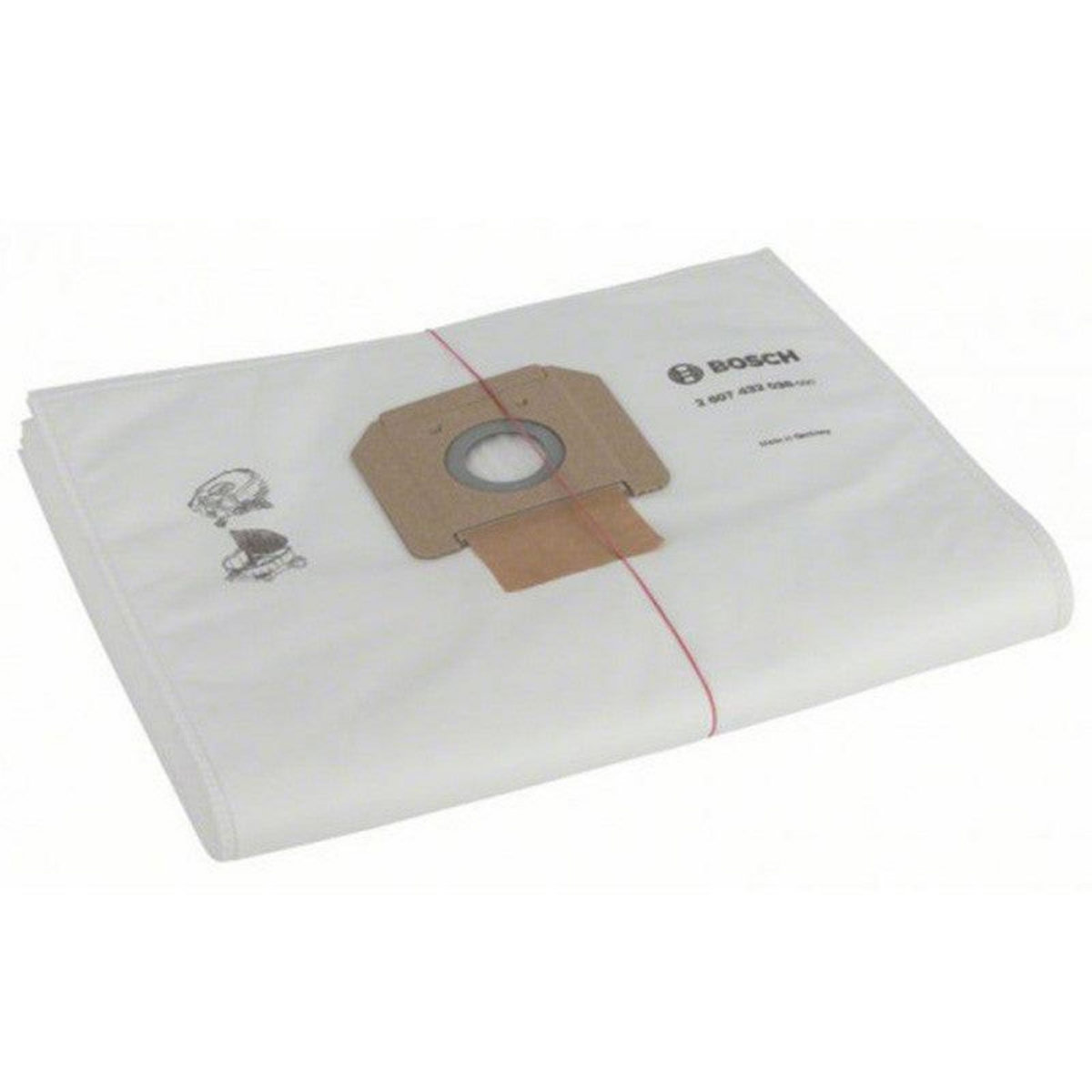 BOSCH Lot de 5 sacs-filtres non tissés BOSCH 2607432038 - Pour GAS 55