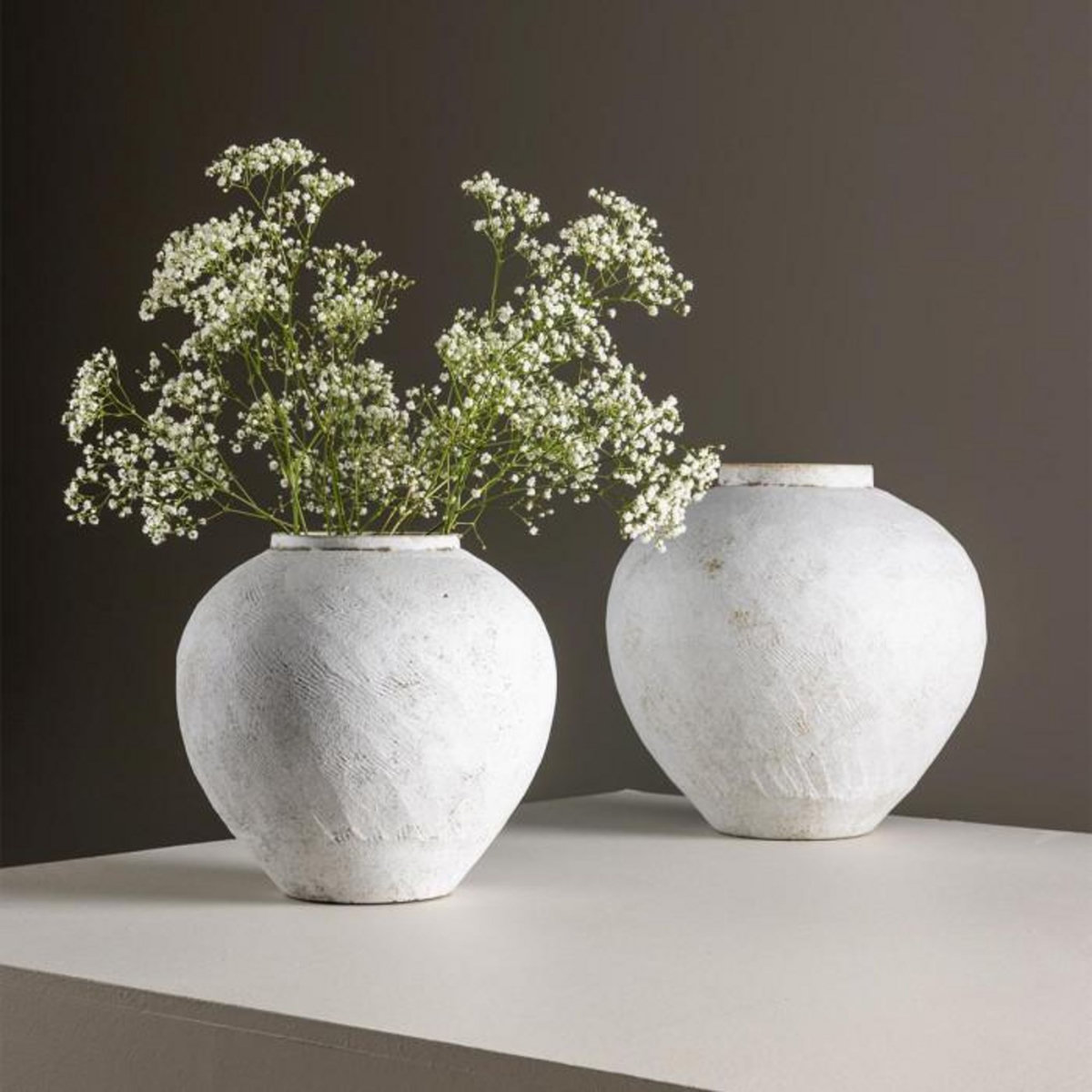 Paris Prix Vase Déco  Globe  25cm Beige