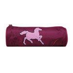 Bagtrotter BAGTROTTER Trousse scolaire ronde Cybel Violette et Rose