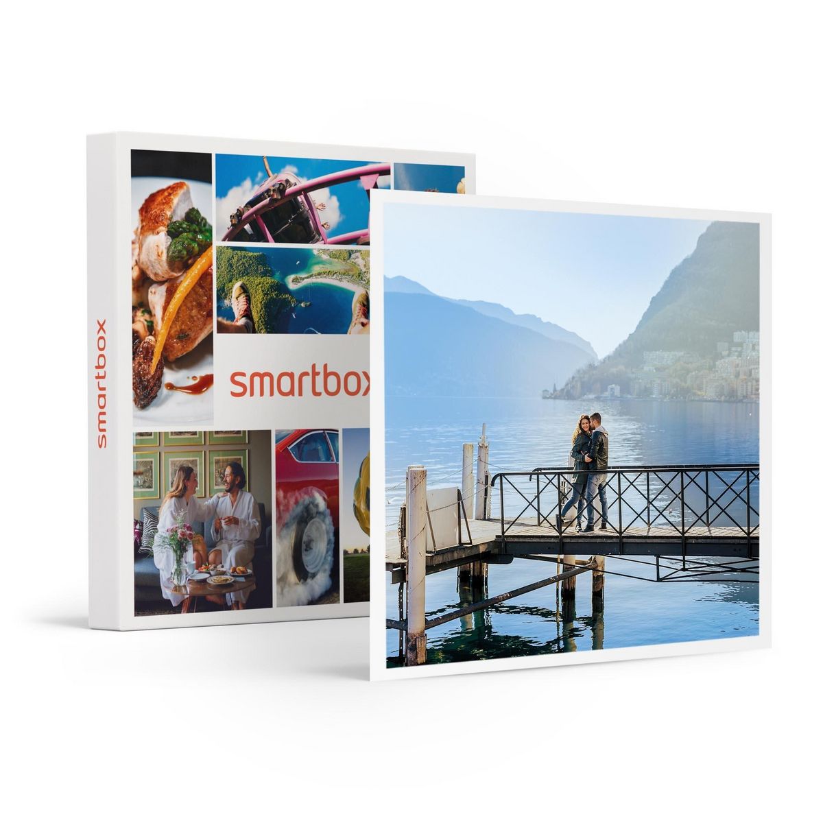 Smartbox Coffret cadeau Saint-Valentin : un séjour romantique au bord des plus beaux lacs de France - Coffret Cadeau Séjour
