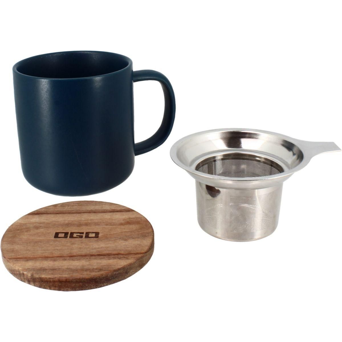 OGO LIVING Théière Tisaniere Juliet Bleu 300 ML