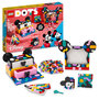 Voir la diapositive 2 : LEGO Dots 41964 Boîte créative La rentrée de Mickey et Minnie, 6 en 1, Rangement, Cadre Photo, Porte-clés, Bloc-notes, Fournitures Scolaires