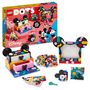 Voir la diapositive 2 : LEGO Dots 41964 Boîte créative La rentrée de Mickey et Minnie, 6 en 1, Rangement, Cadre Photo, Porte-clés, Bloc-notes, Fournitures Scolaires