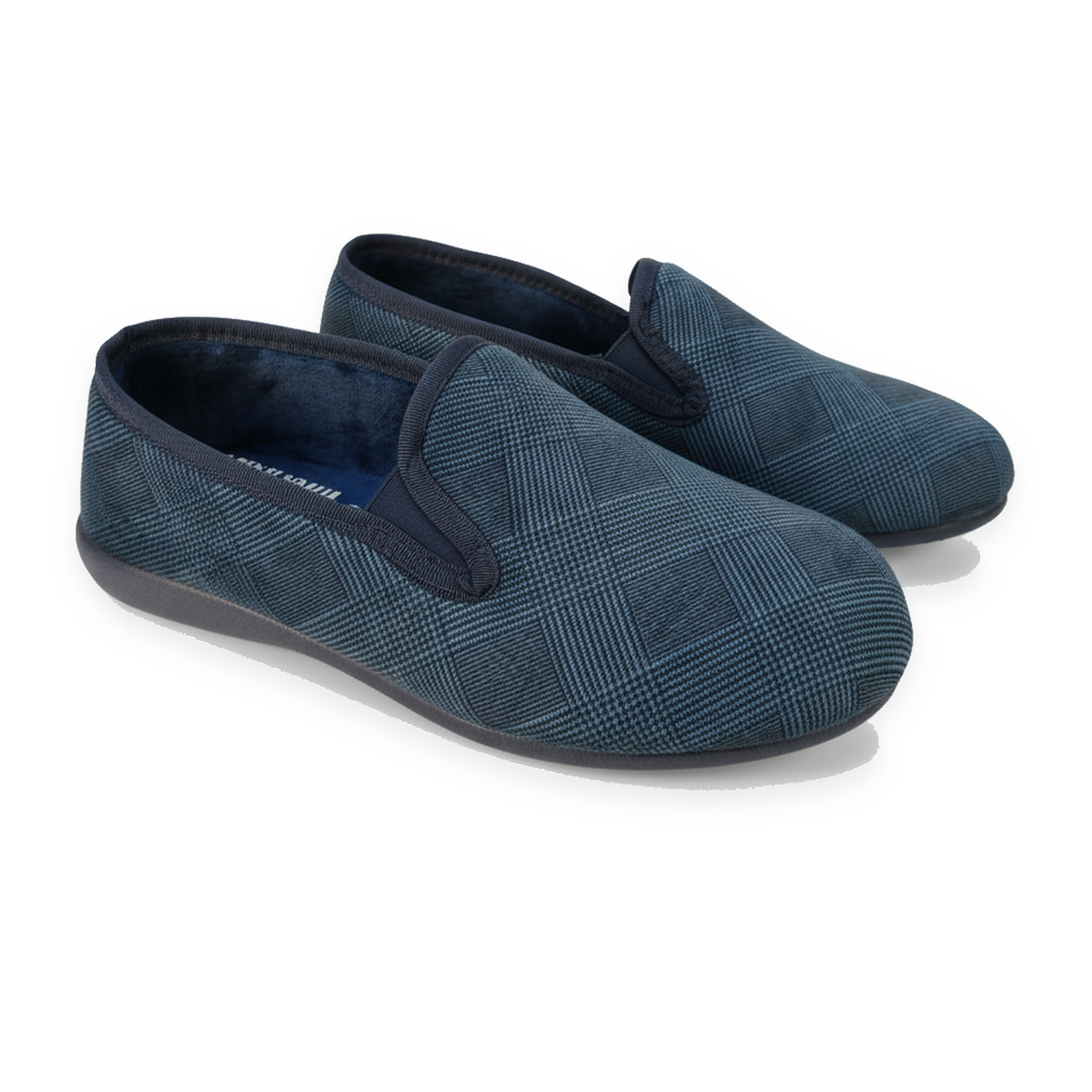 Voir la diapositive 3 : OZABI Ozabi charentaises homme toucher velours microfibre, fabriquées en espagne