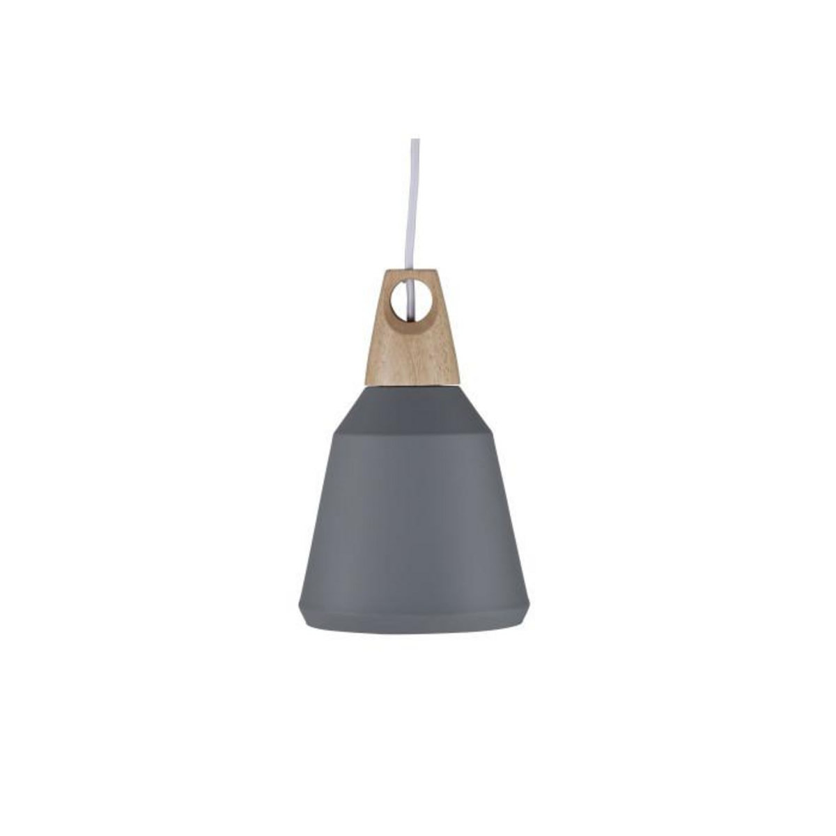 Paris Prix Lampe Suspension  Nao  24cm Gris Foncé