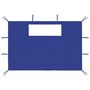 Voir la diapositive 2 : VIDAXL Parois laterales de belvedere avec fenetres 2 pcs Bleu