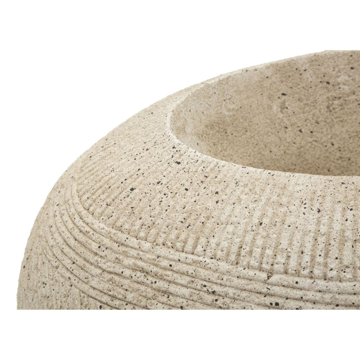 Paris Prix Cache-Pot Effet Pierre  Stone  54cm Gris