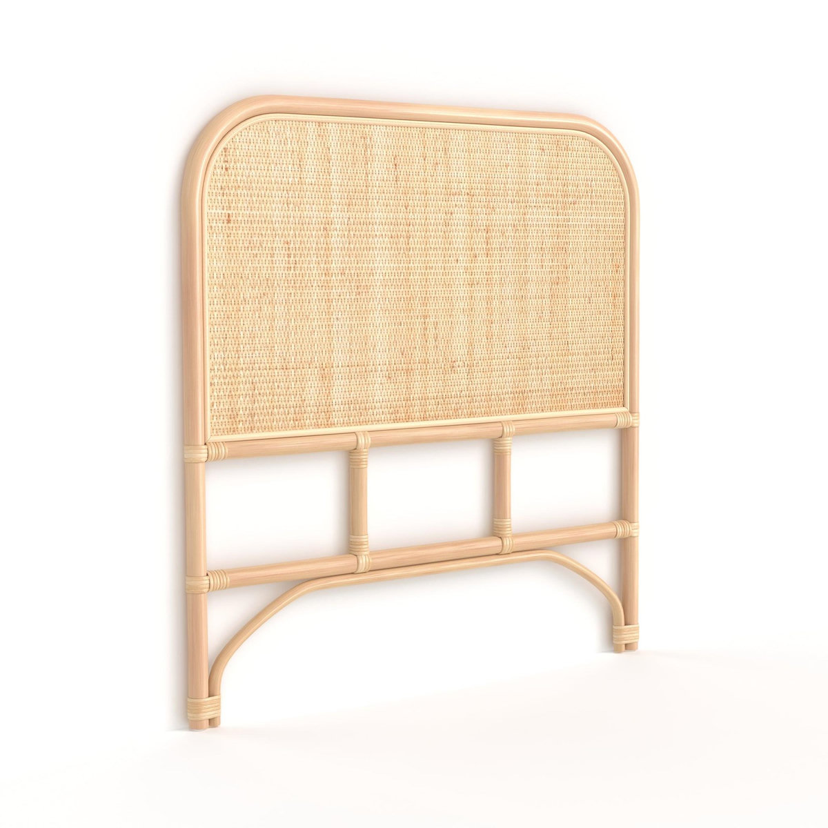 Rendez vous déco Tête de lit 90 cm en rotin naturel-Grace