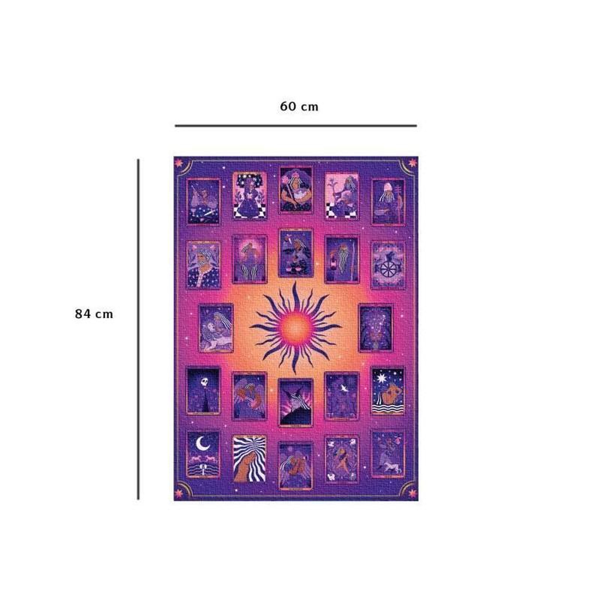 Voir la diapositive 4 : Nathan Puzzle Nathan 1500 pièces Tarot et Divination