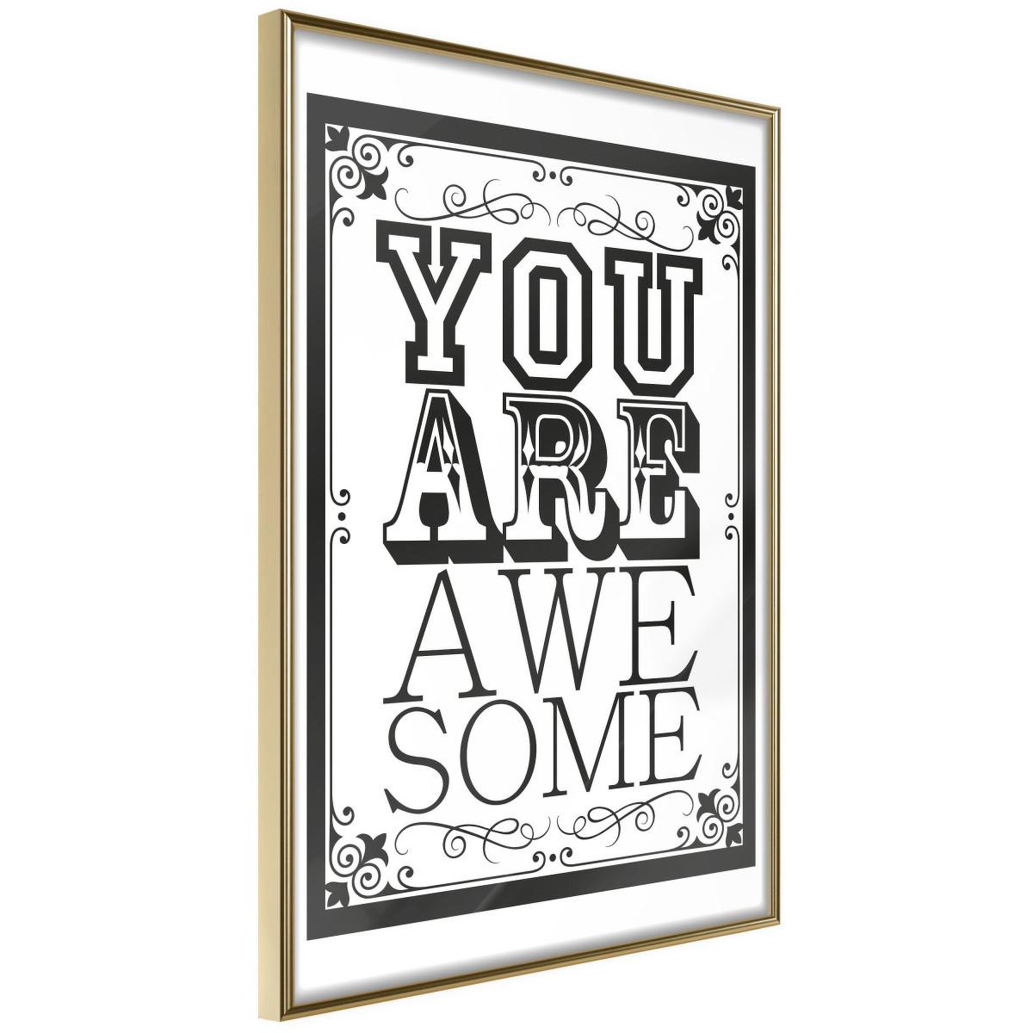 Paris Prix Affiche Murale Encadrée  You Are Awesome