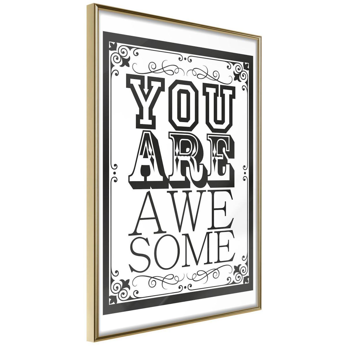 Paris Prix Affiche Murale Encadrée  You Are Awesome