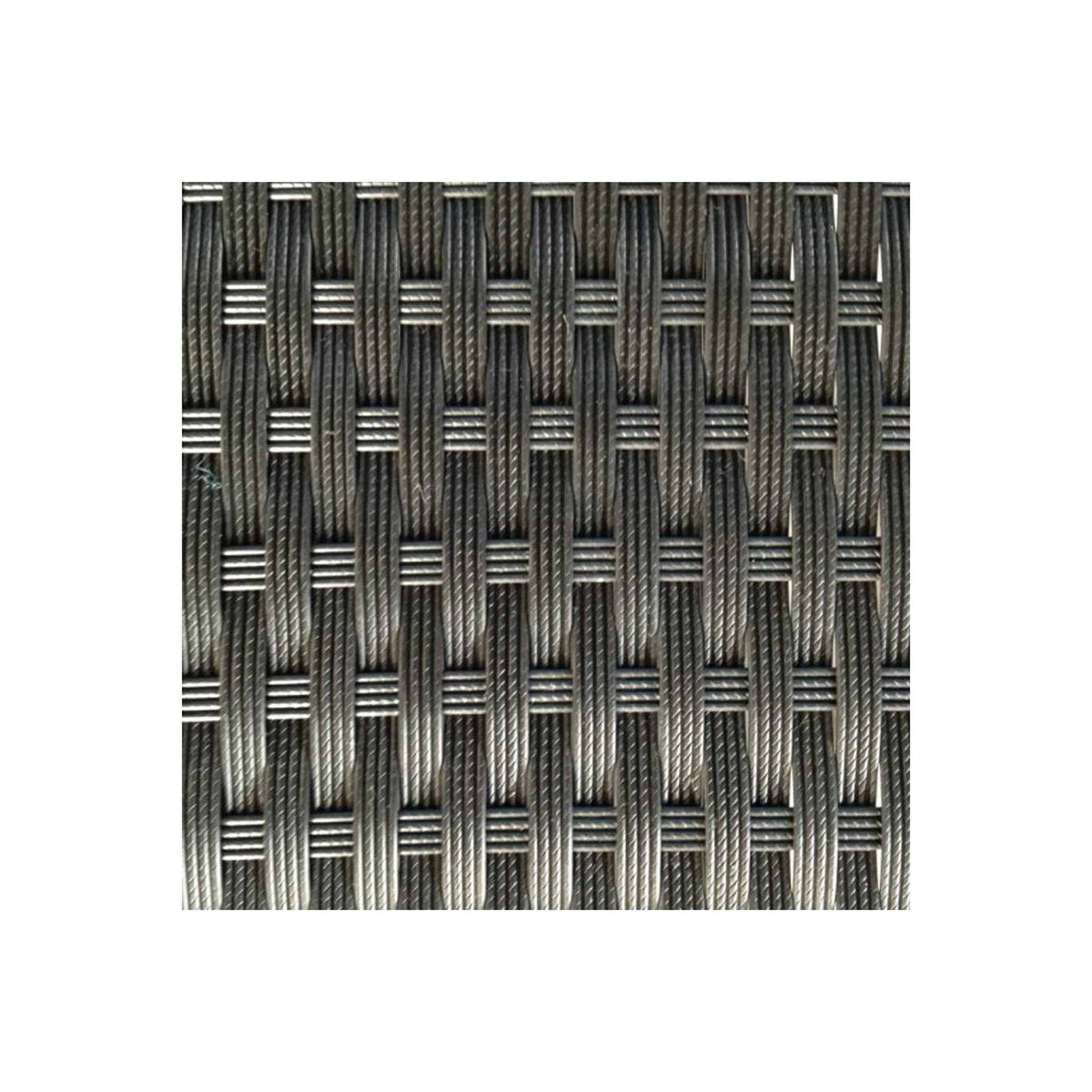 Voir la diapositive 4 : Paris Prix Salon de jardin en résine tressée  glory  243cm noir