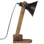 Voir la diapositive 4 : VIDAXL Lampe de bureau 25 W noir 23x13x52 cm E27