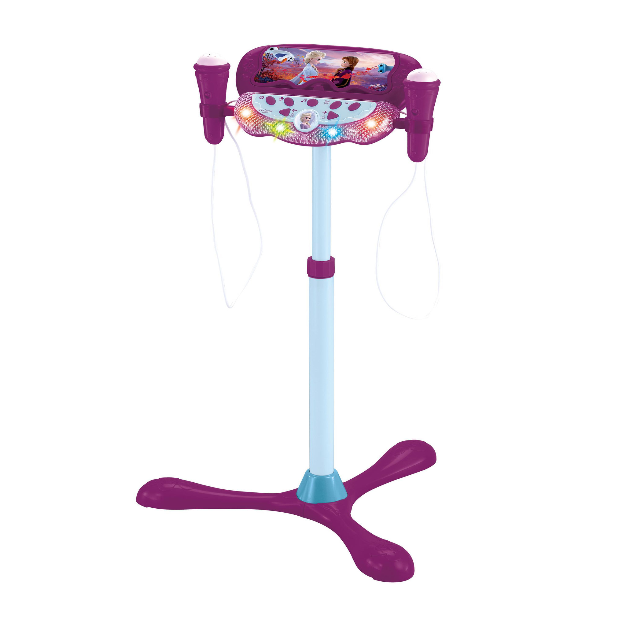 Lexibook Microphone sur pied Enceinte Bluetooth Reine des Neiges