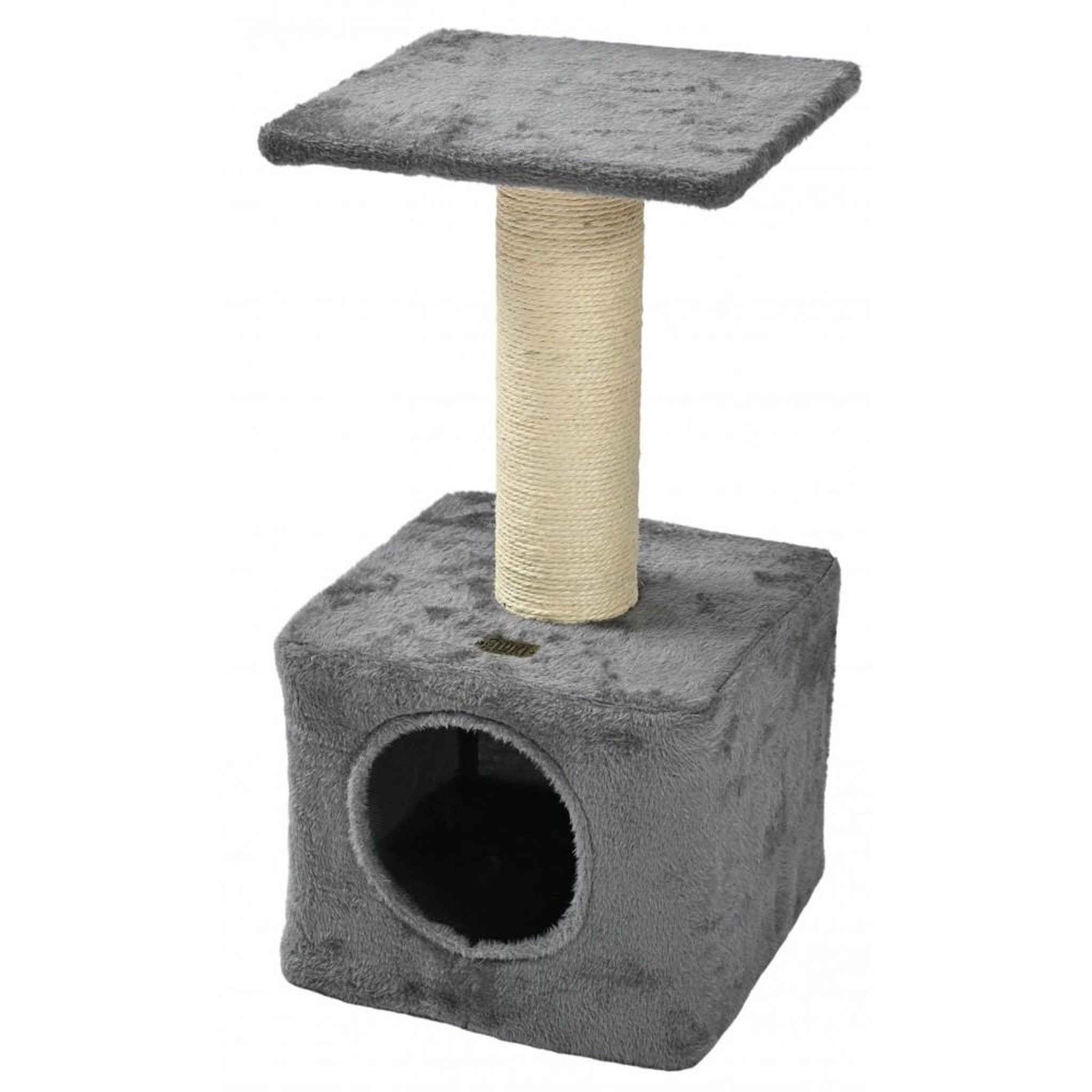 MON AMI LUKI Arbre à chat plateforme, niche & griffoir