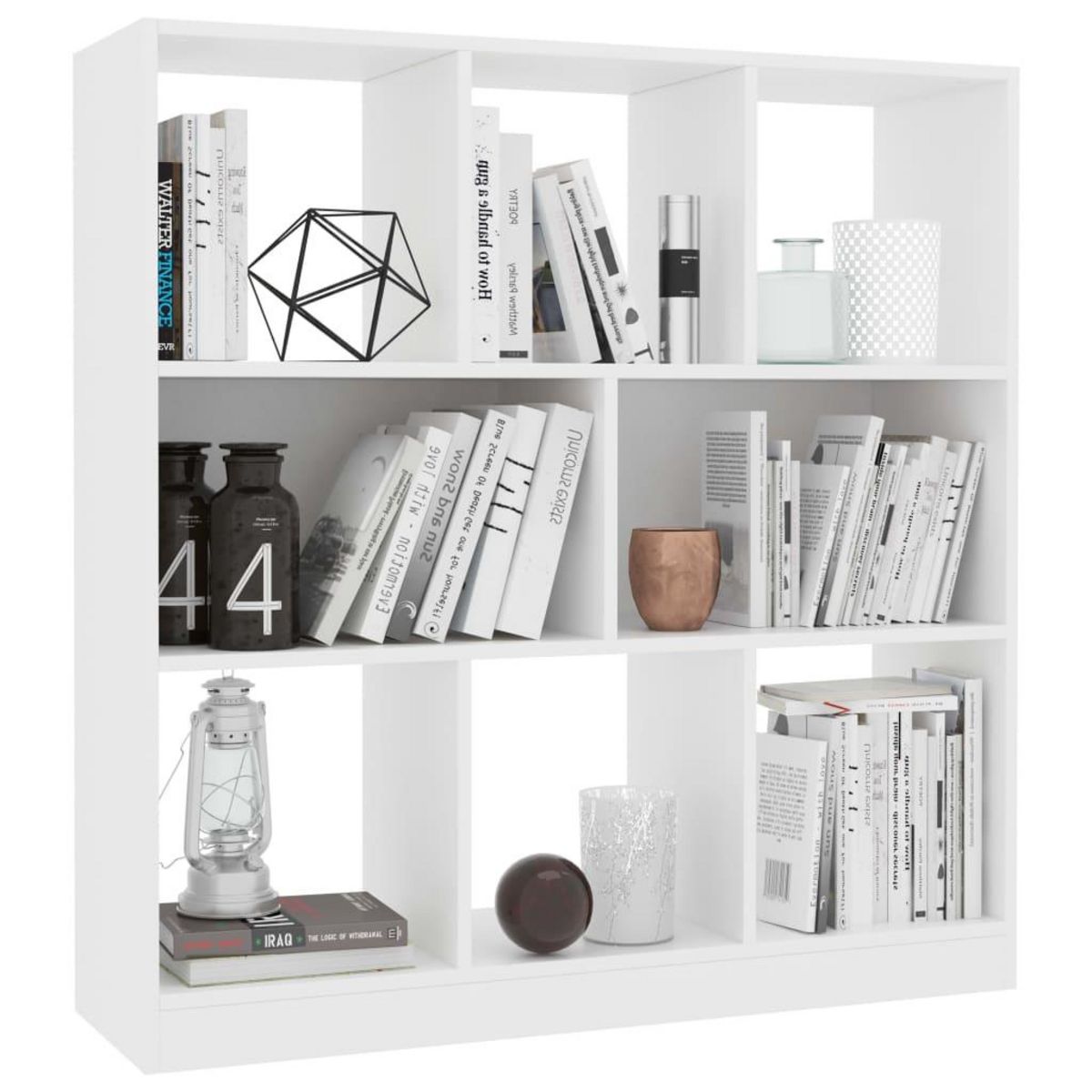 VIDAXL Bibliotheque Blanc 97,5x29,5x100 cm Bois d'ingenierie