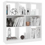 Voir la diapositive 3 : VIDAXL Bibliotheque Blanc 97,5x29,5x100 cm Bois d'ingenierie