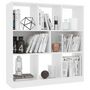 Voir la diapositive 3 : VIDAXL Bibliotheque Blanc 97,5x29,5x100 cm Bois d'ingenierie