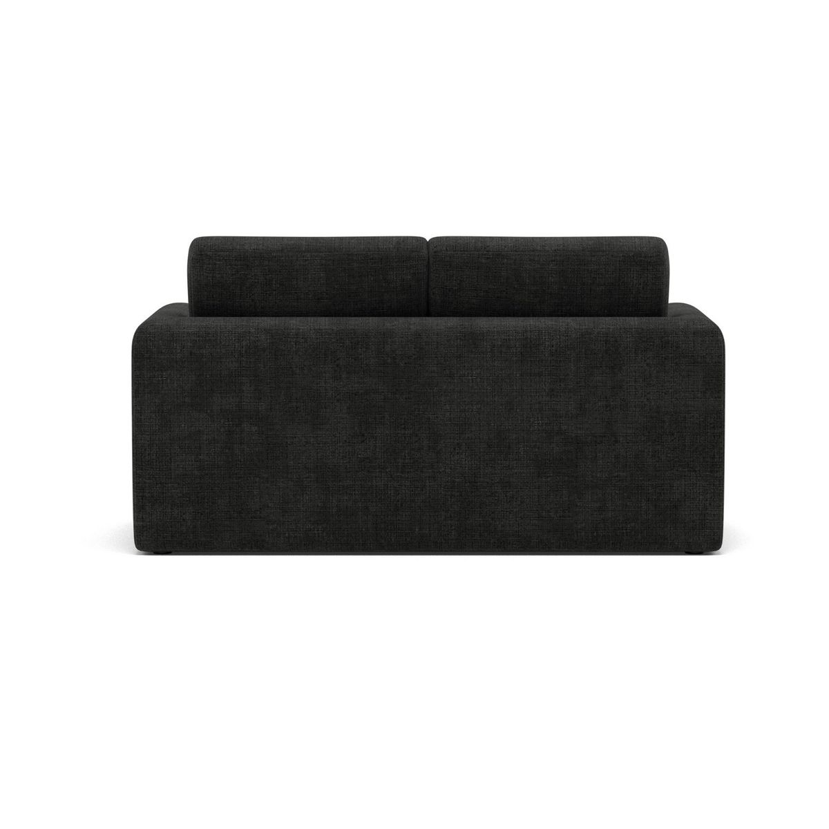 BEST MOBILIER Marilia - canapé 2 places convertible déplimousse en velours texturé