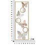 Voir la diapositive 6 : Paris Prix Décoration Murale Encadrée 3 Miroirs  Buttys  90cm Multicolore