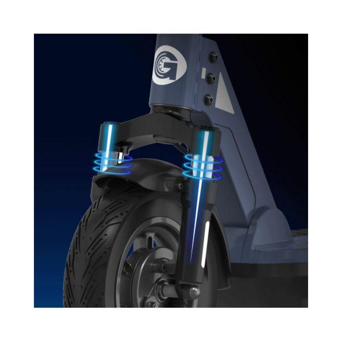 URBANGLIDE UrbanGlide RIDE 100 CITY – Trottinette électrique adulte 10 pouces, autonomie 35 km, écran LED, pliable et confortable