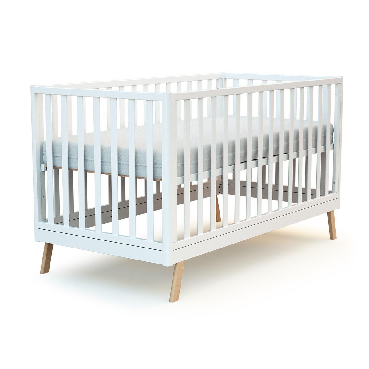 AT4 Lit bébé évolutif KASA en bois