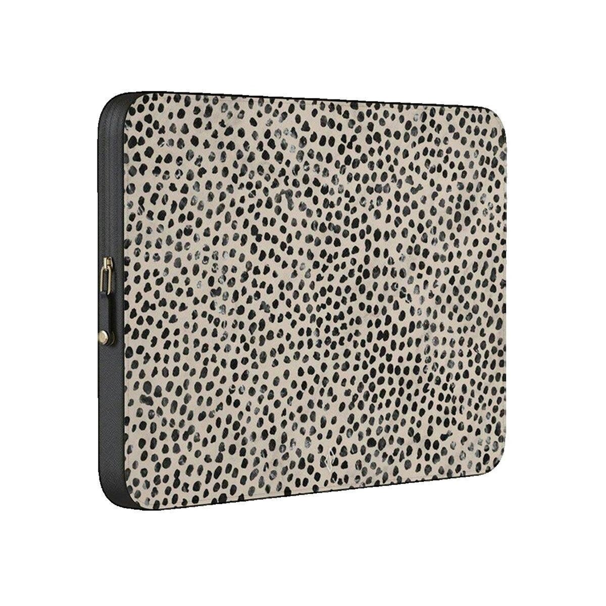 BURGAUD Housse ordinateur Burga Burga en cuir saffiano vegan Almond Latte