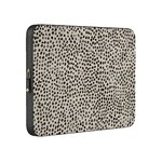 BURGAUD Housse ordinateur Burga Burga en cuir saffiano vegan Almond Latte