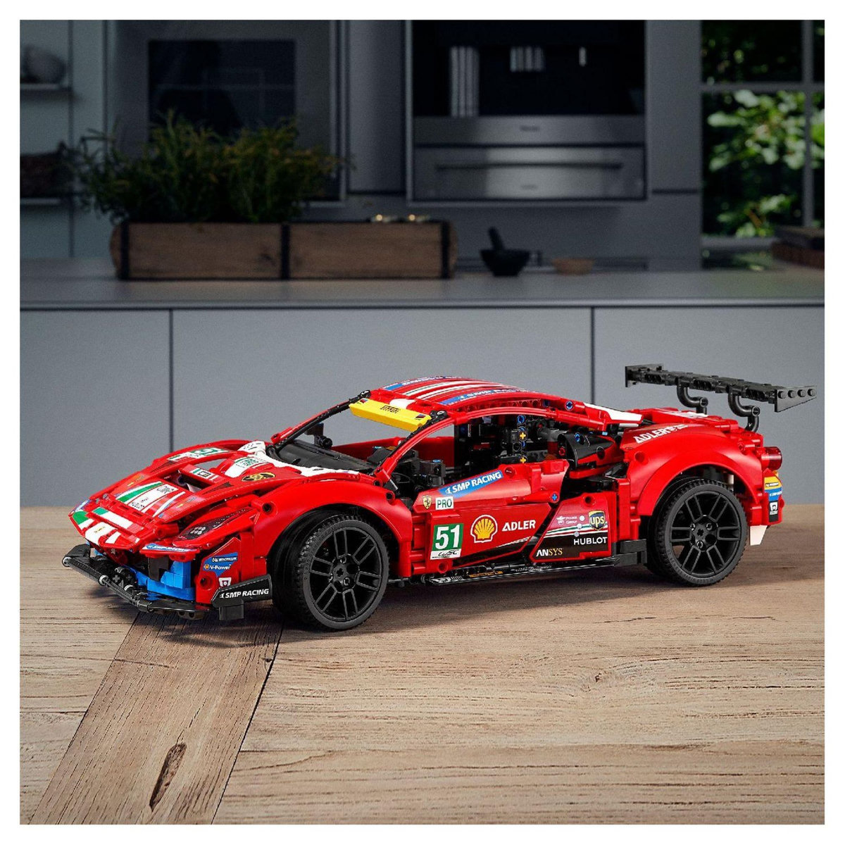 LEGO Technic 42125 Ferrari 488 GTE « AF Corse #51 » Maquette de Voiture à Construire