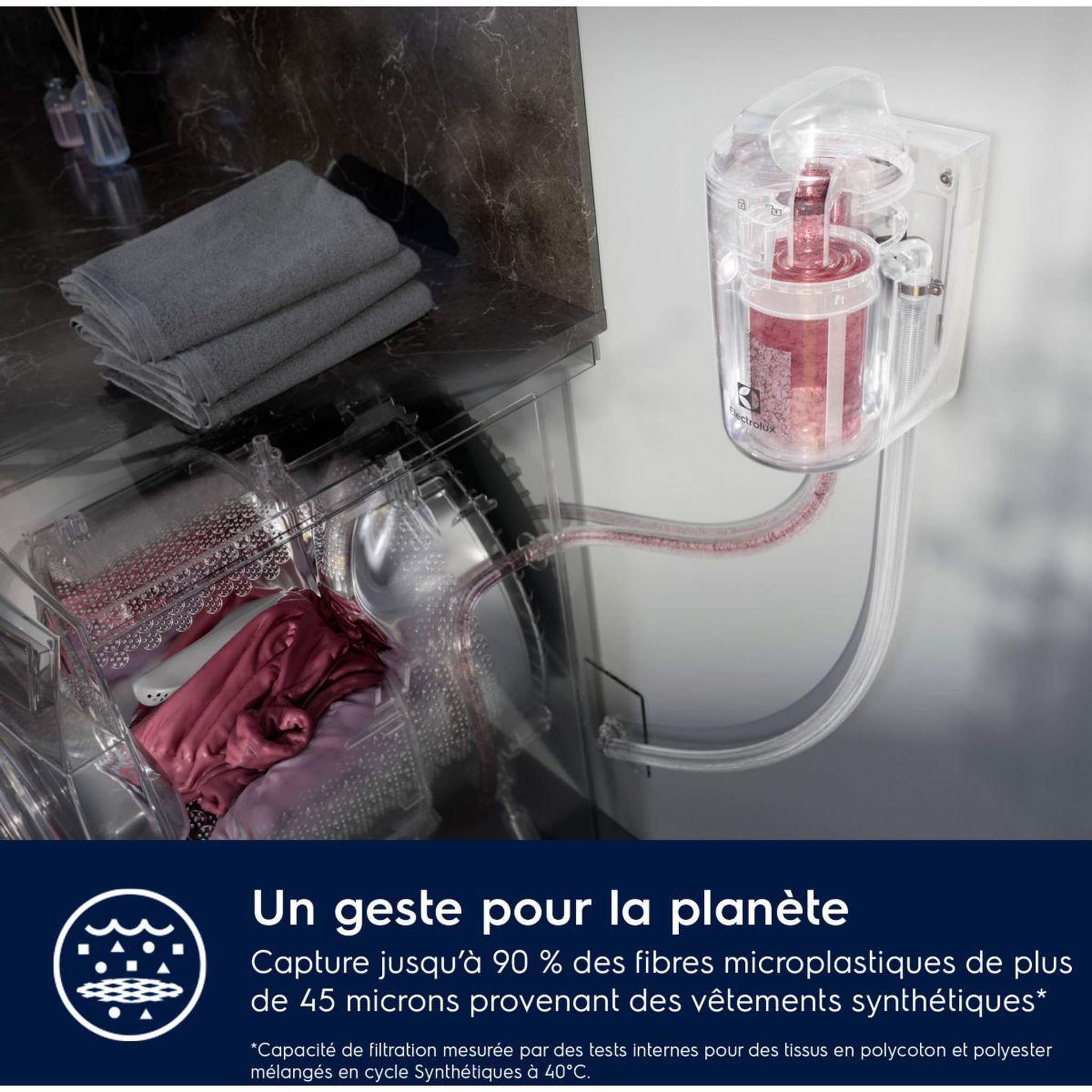 Voir la diapositive 2 : ELECTROLUX Filtre Micro plastique E9WHMIC1