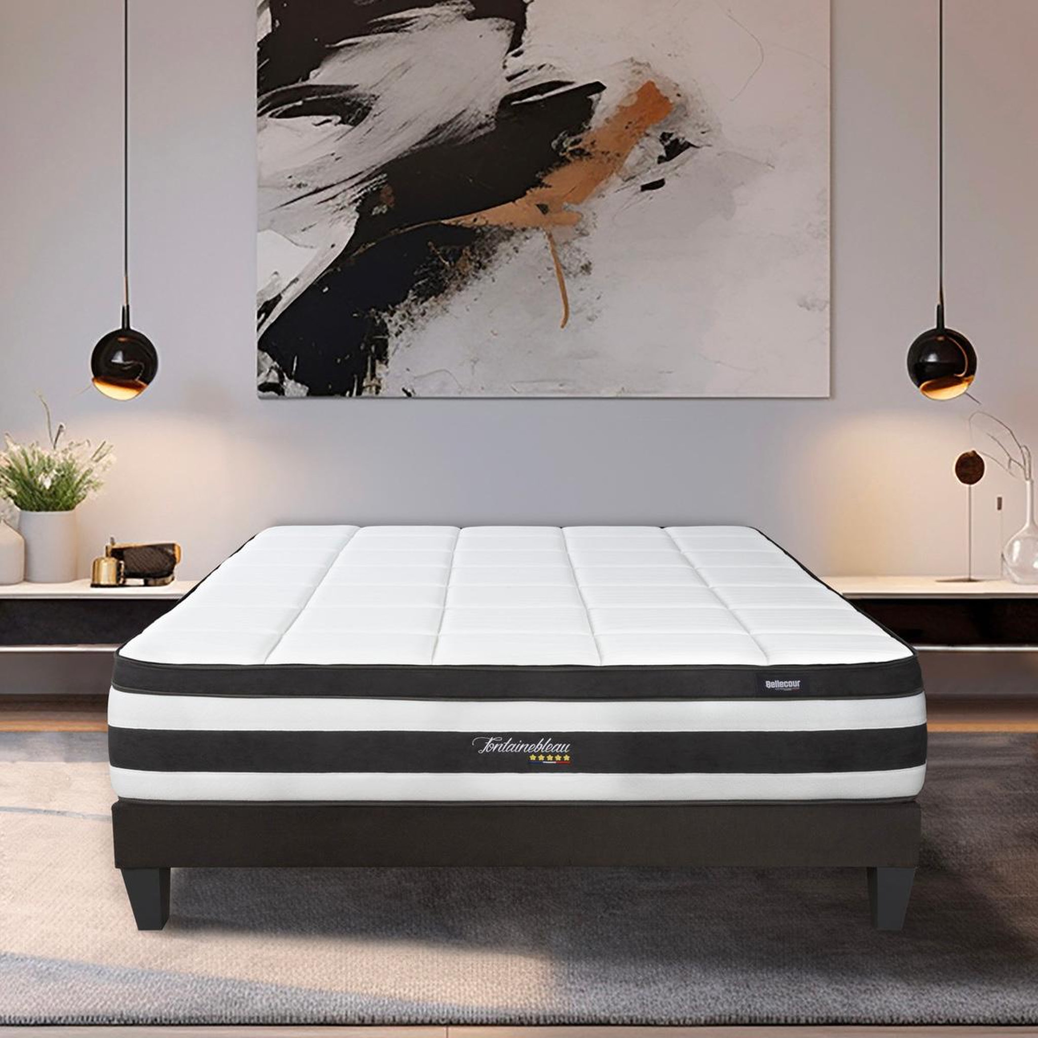 Voir la diapositive 2 : BELLECOUR Bellecour literie | matelas fontainebleau | ressorts ensachés