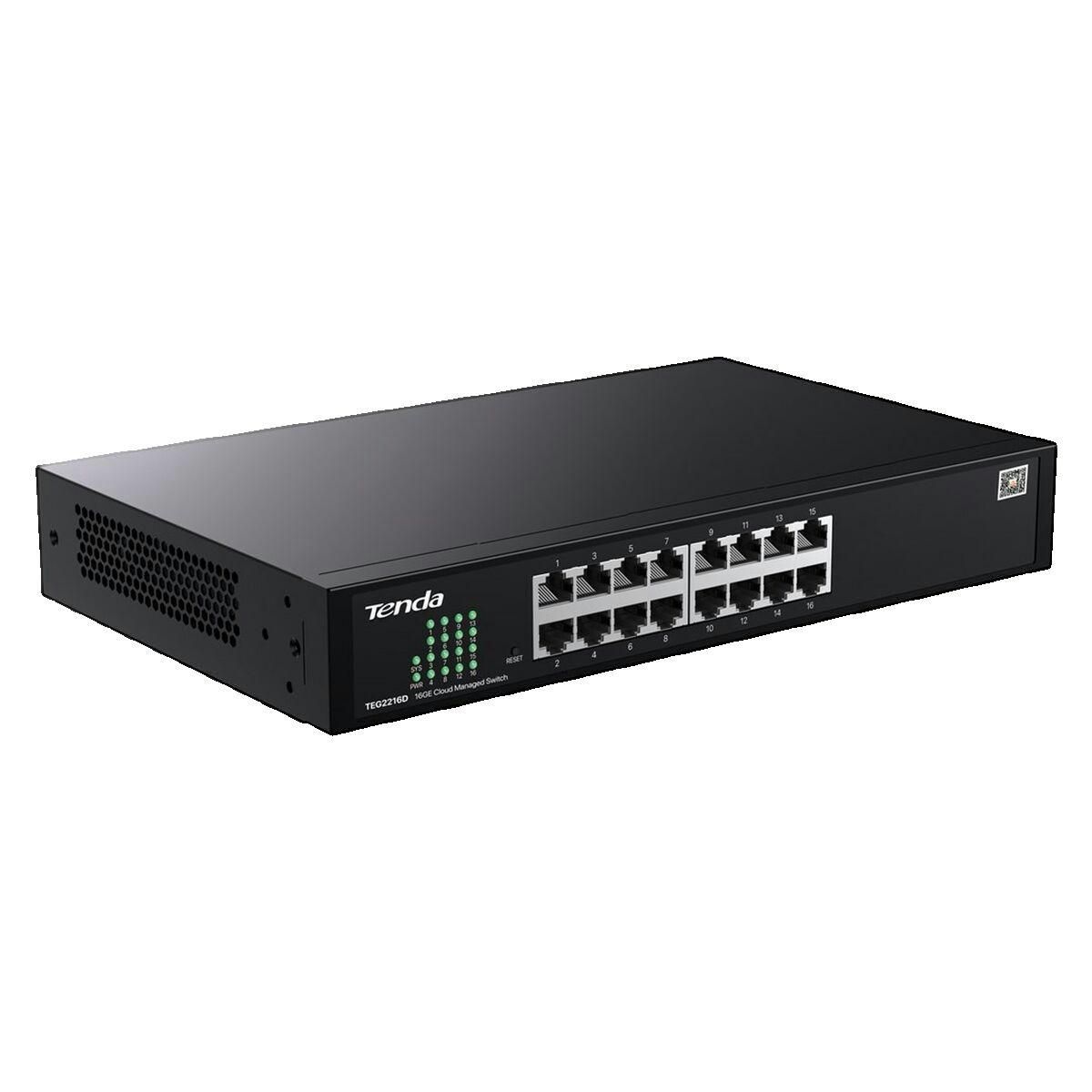 Tenda Commutateur Tenda 16 ports Gigabit Ethernet