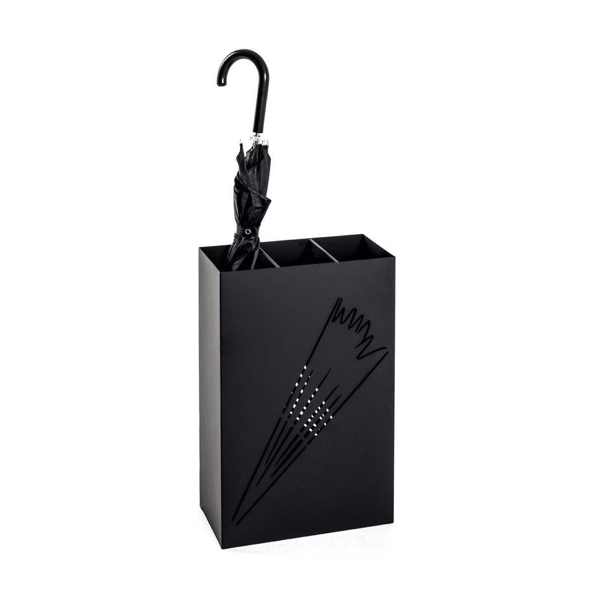 Voir la diapositive 4 : Paris Prix Porte-parapluie design  ulrich  30cm noir