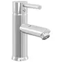 VIDAXL Robinet de lavabo de salle de bain Finition chromee 130x176 mm