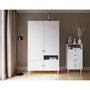 Voir la diapositive 6 : BEST MOBILIER Cleo - lit coffre avec led - 140x200 cm - sommier inclus - en velours