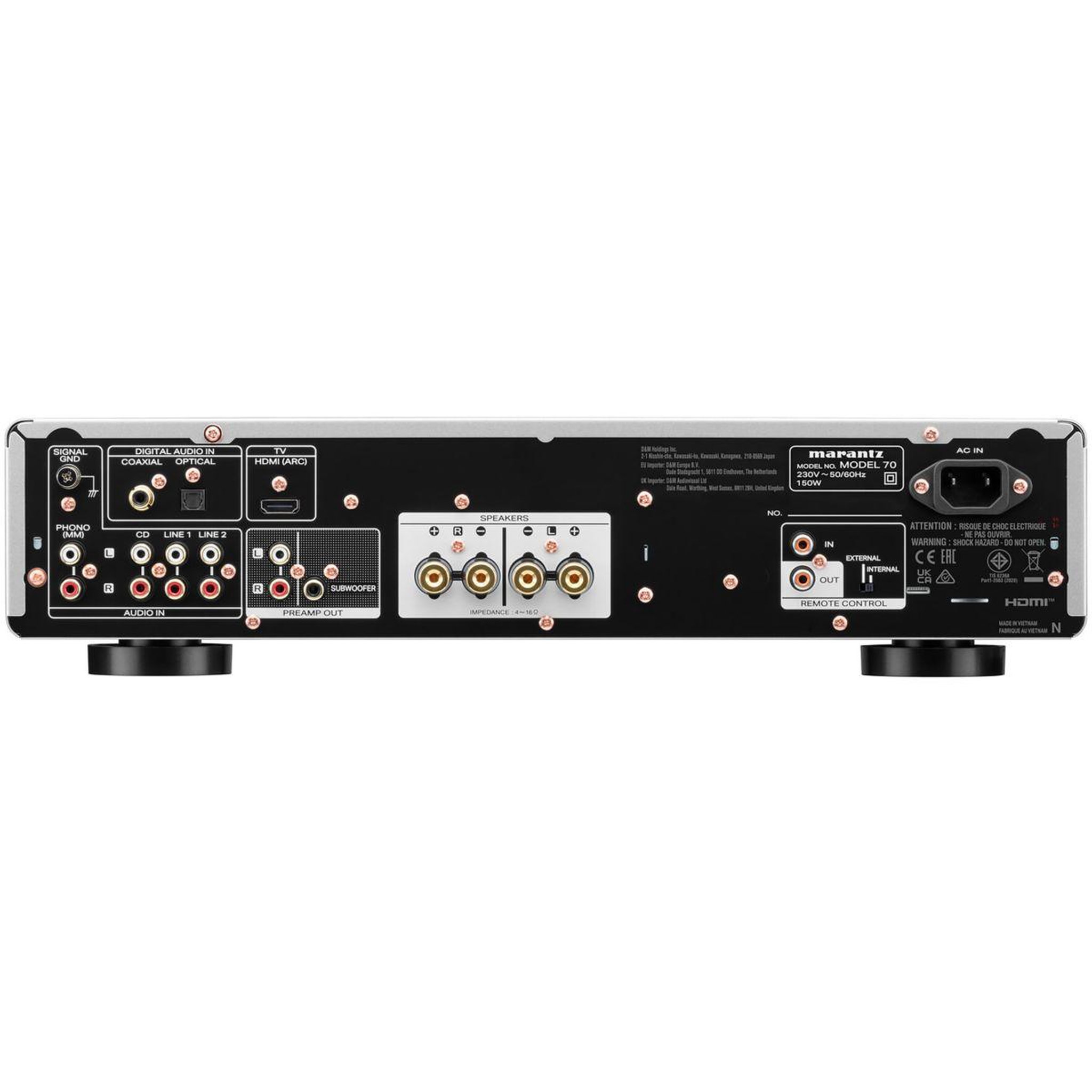 Voir la diapositive 4 : Marantz Amplificateur hifi model 70 silver
