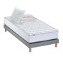 Voir la diapositive 1 : IDLITERIE Pack matelas ressorts ASTRE, sommier, couette et oreillers français