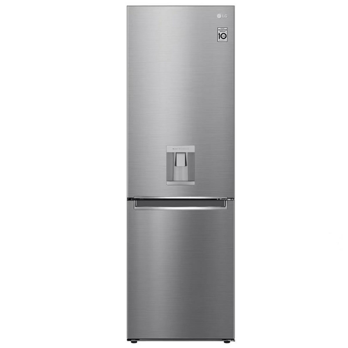 LG Réfrigérateur combiné 60cm 340l platine - GBF61PZJEN