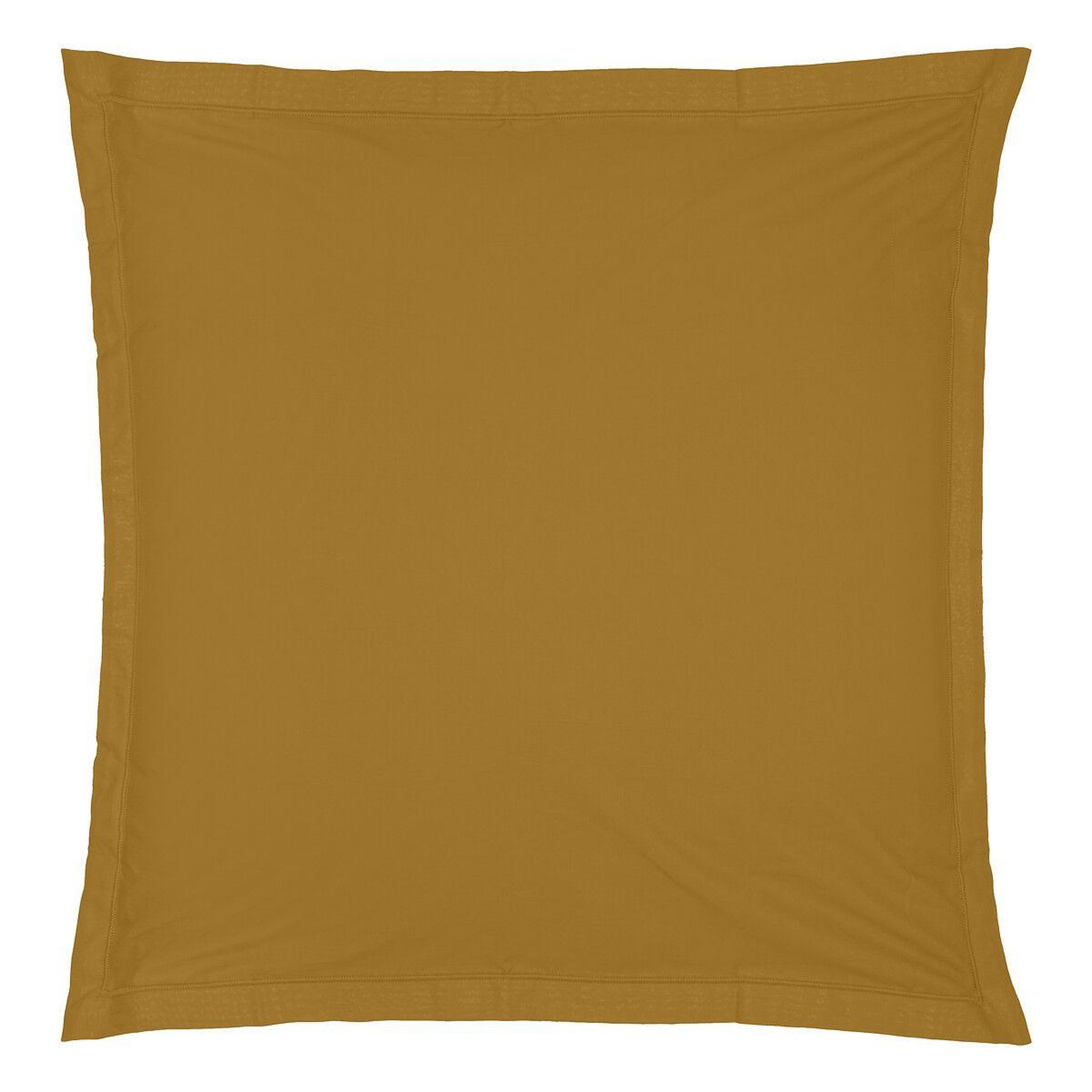 ATMOSPHERA Taie d'oreiller  percale  63x63cm mordoré