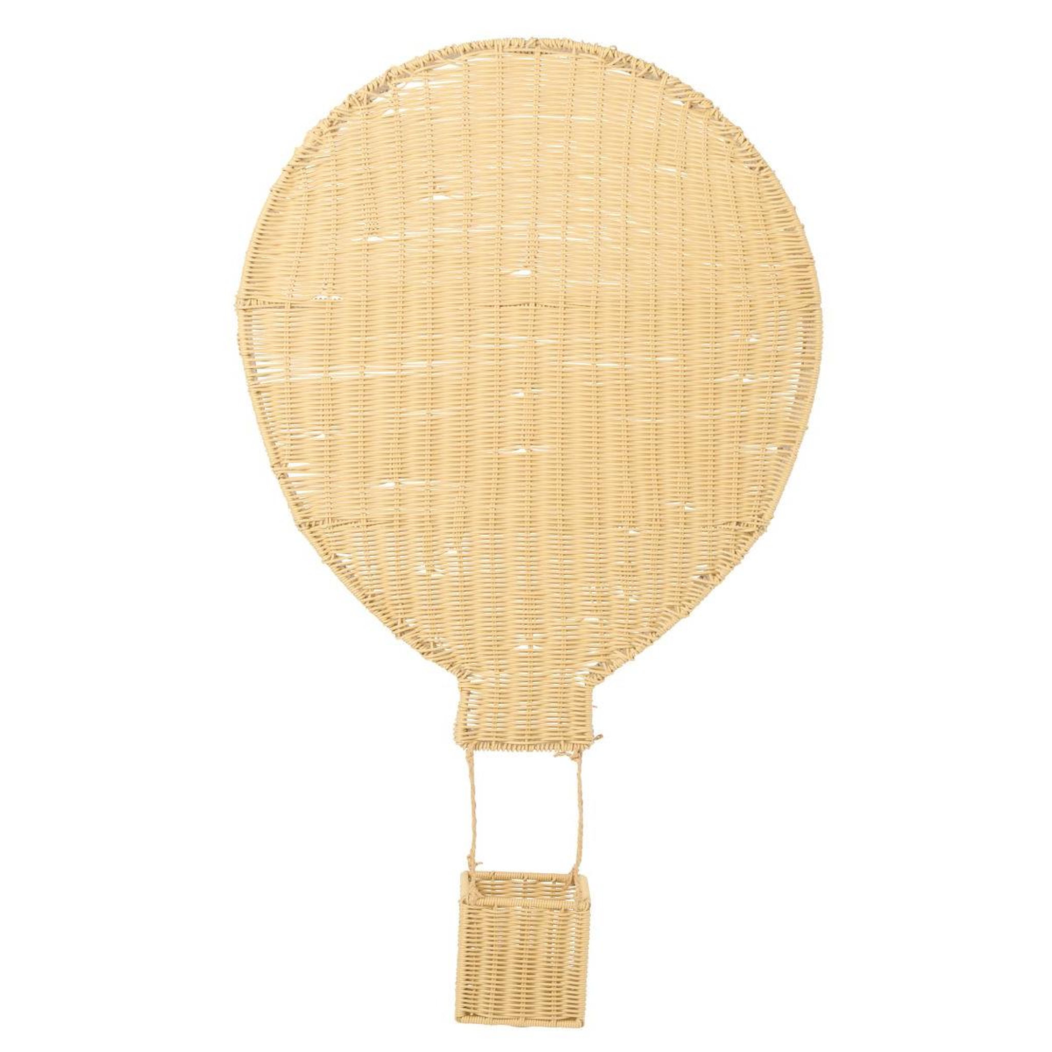 Voir la diapositive 4 : J-LINE Étagère murale montgolfière  porfirio  100cm naturel