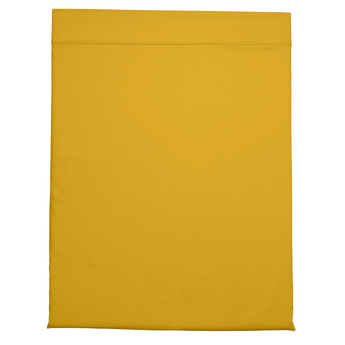 DODO Drap plat Partition Satin de coton Coloris Curry