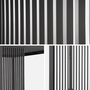 Voir la diapositive 5 : SWEEEK Triomphe persienne verticale pour pergola 3m. aluminium. panneau brise vue. anthracite
