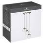 Voir la diapositive 6 : ATMOSPHERA Lampe Suspension 3 Têtes  Midnight Garden  93cm Or